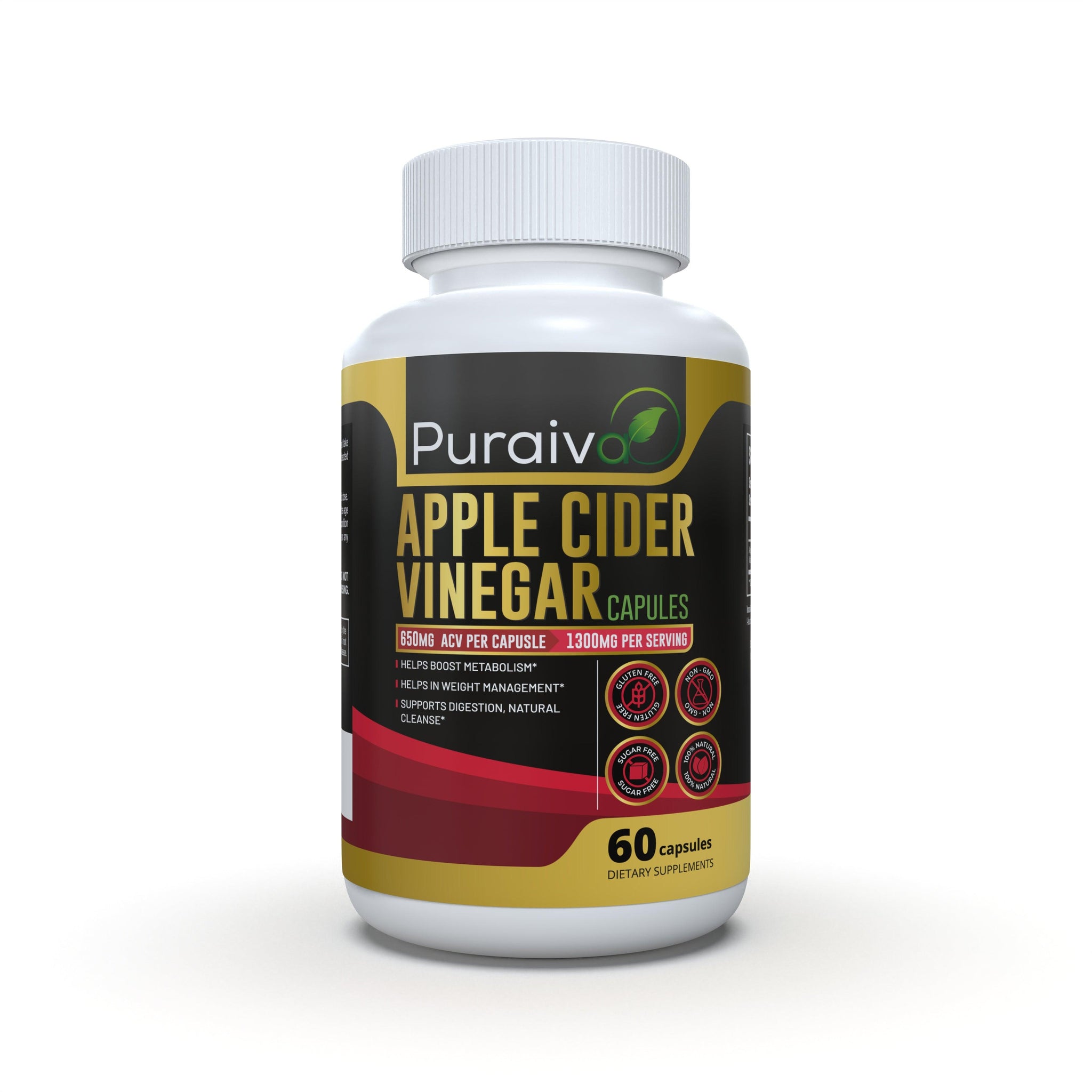 Apple Cider Vinegar Capsules - Metabolism Boost